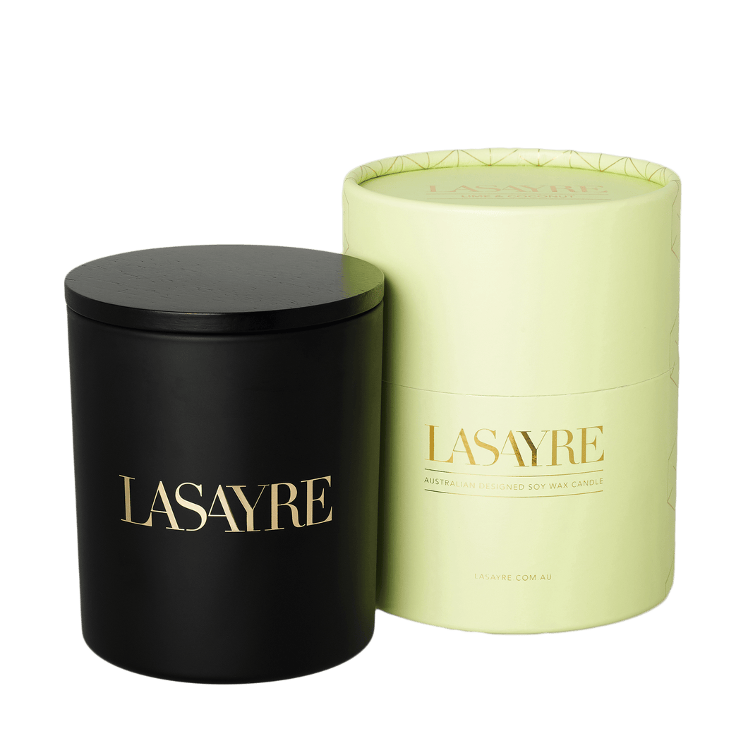Lime & Coconut Extra Large Candle - LASAYRE